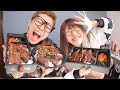 【大食い】まあたそと高級焼肉弁当1万円分食べきる！！！