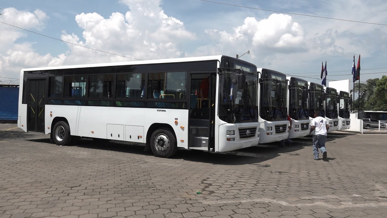 Ciudad Sandino recibe 133 buses nuevos de China