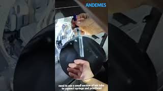 How to clean print head with cleaning solution