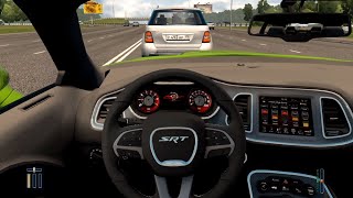 Dodge Challenger SRT Hellcat 2016 - City Car Driving [Logitech G29 gameplay] screenshot 5