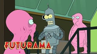 FUTURAMA | Season 6, Episode 2: Bender the Thief | SYFY Wealth