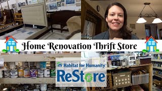 Home Improvement Thrift Store | Habitat for Humanity Restore | Come Thrift with Me!