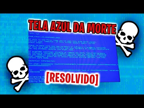 Vídeo: Como Remover A Tela Azul Do Windows XP