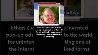 Man Who invented pop-up ads #ad #advertising #popup #internet #facts #history