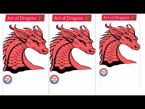 Dragon 🐉 drawing 🥰🥰 with python turtle #python #coding ©
