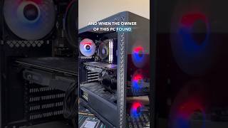 they bricked their own pc! #pc #computerrepair #pcrepair #gamingpc #gamingcomputer