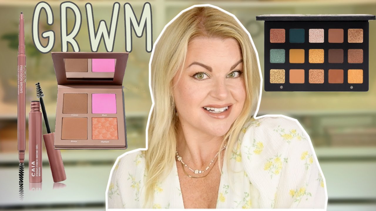 GRWM! New brow products, Natasha Denona Gold Palette