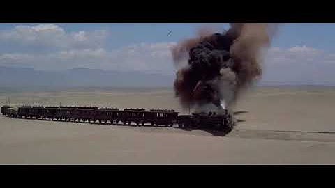 Lawrence of Arabia train crash scene with added sfx