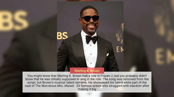 20 famous actors you didn’t know can sing