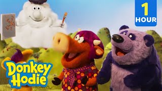 Art Show Today Puppet Cartoons Donkey Hodie Full Episodes 9 Story Kids