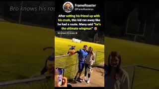 This Kid Is The Ultimate Wingman #viral