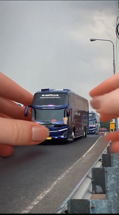 Konvoi Bus Telolet 😱