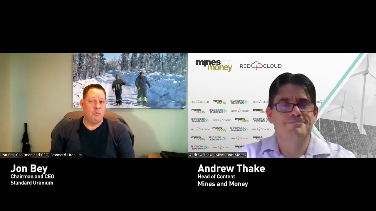 Mines and Money TV - Jon Bey, Chairman and CEO of Standard Uranium