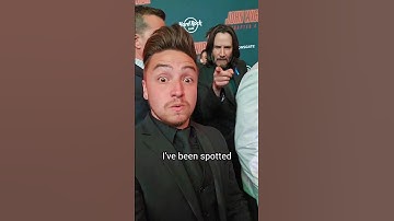 I RAN INTO JOHN WICK! #shorts 😳🔫