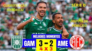 Gama x América-RN | Melhores Momentos | Série D 2026