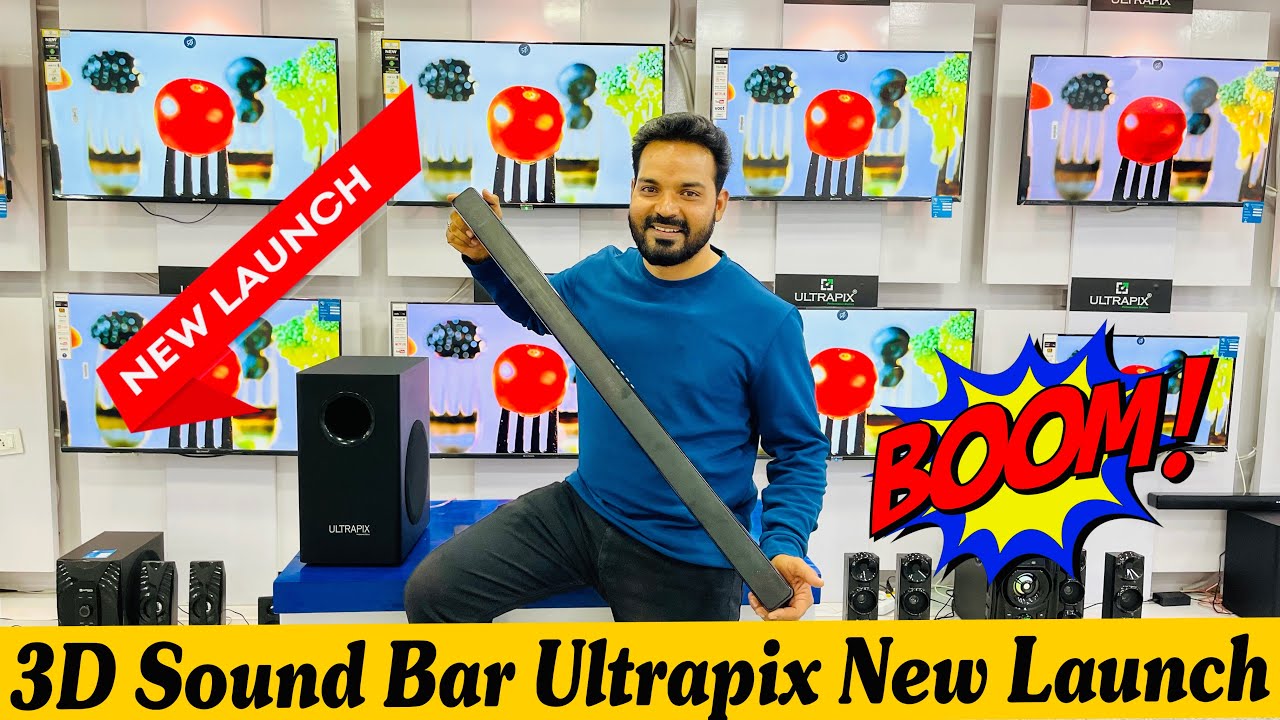 Ultrapix 3D Sound Bar Launched! | Powerful Bass & Dolby Sound | NZ Enterprises Bangalore