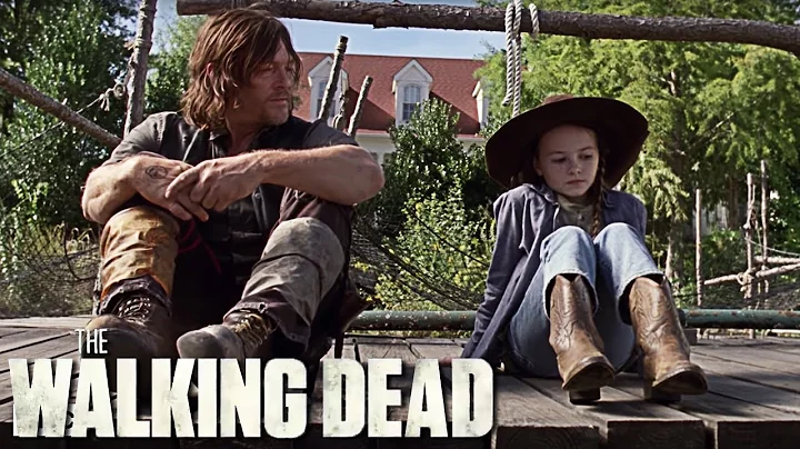 Daryl and Judith Talk About Rick In The Walking De...