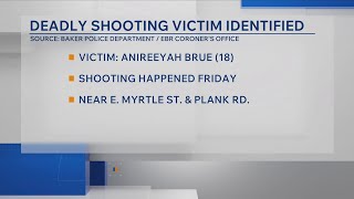 Coroner s office identifies 18-year-old woman who died after shooting in Baker
