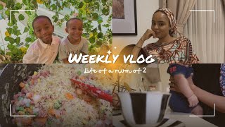 weekly vlog: spend a week with me | Taking nour and zayd on a date, interviews, hospital runs etc.