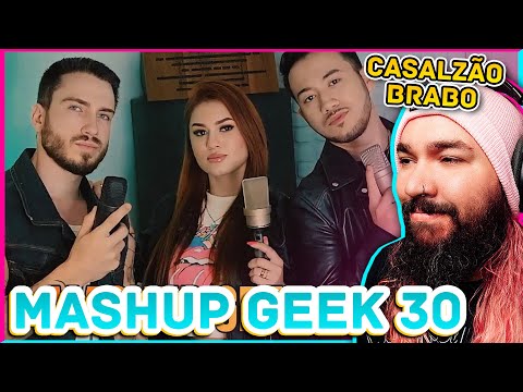 MASHUP GEEK 30 - Henrique Mendonça e Amy | 7MZ, NovaTroop, Enygma, Henrique, Basara | REACT