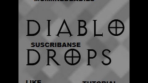 Tutorial [Diablodrops y Evento] en Minedead~Minecraft