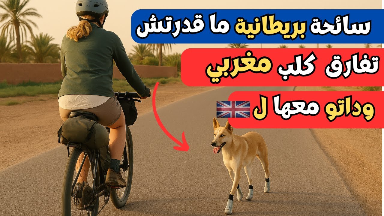 От улиц Марокко до роскошной жизни в Британии… история собаки, которая растрогала миллионы людей 🥺🐾