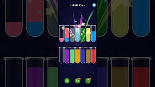 sort water puzzle level 212