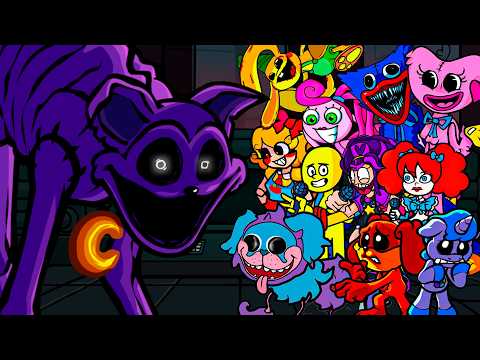 Sleep Well but Every Turn Poppy Playtime Character Sings It 🎶⚡ (FNF Catnap VS Poppy Playtime)