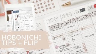 hobonichi cousin | tips and flip | how I use my  hobonichi cousin planner