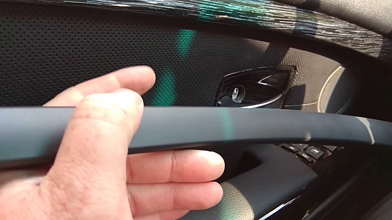 Тюнинг салона БМВ 7 е65 е66, рояльный лак - YouTube