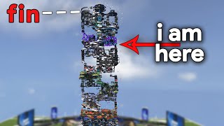 80% of the way there - climbing deep dip 2 - trackmania's hardest tower map