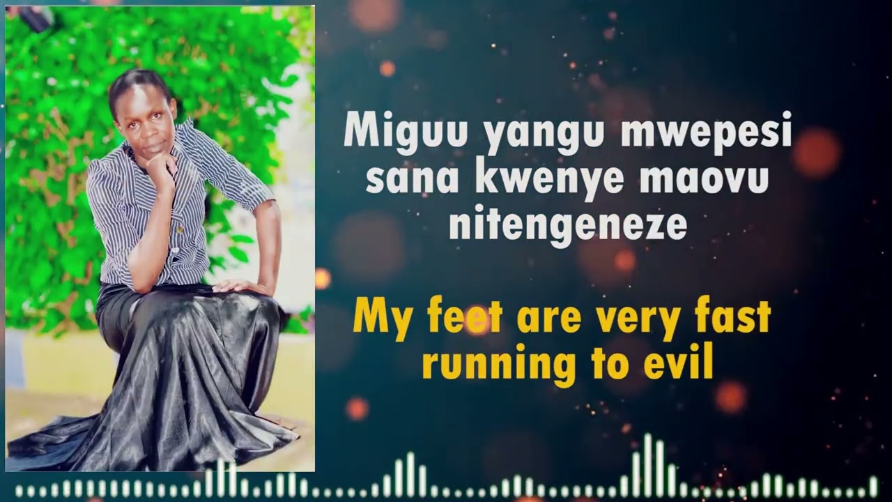 BERYL WASEGA - NITENGENEZE || OFFICIAL LYRICS