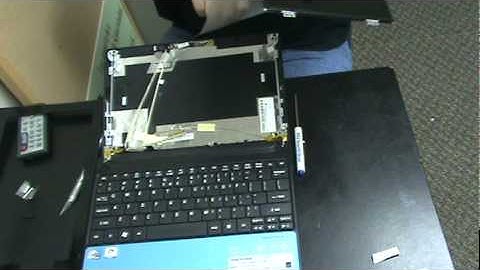 Laptop screen replacement / How to relpace laptop screen [ acer aspire one d255 d255e d260 ]