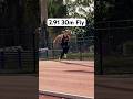 2.91s 30m Flying Sprint #sprinting