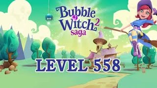 Bubble Witch 2 Saga Level 558 - ★