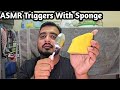 Sponge ASMR | Dry Scrubbing, Foam Squeezes &amp; Textured Sounds for Relaxation 🧽✨