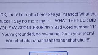 Spongebob's Bad Word (Uncensored)