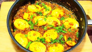 Egg Garlic Masala Full Recipe 🥚 | Egg Masala #eggmasalafry #yt #recipe #video #viral #trending #egg