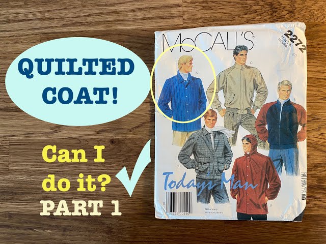Quilted Coat - Part 1 - YouTube