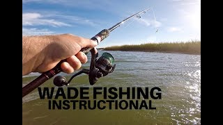 SALTWATER WADE FISHING HOW TO TARGET REDFISH, FLOUNDER, and SPECKLED TROUT