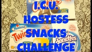 I.c.u. - Hostess Snacks Eating Challenge