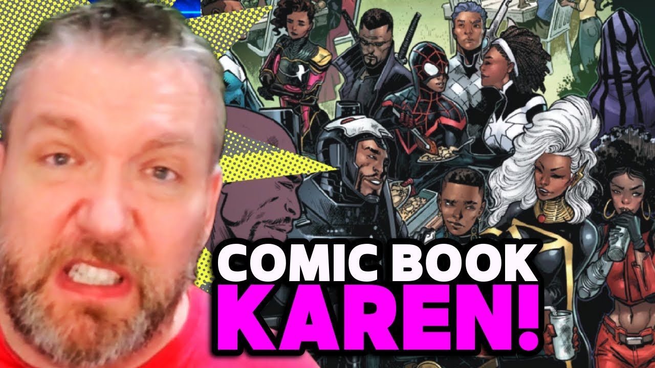 Comics Pros react to DERANGED Chud who hates Black Superheroes w/ 