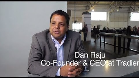 Dan Raju, Tradier - iloveapis 2013