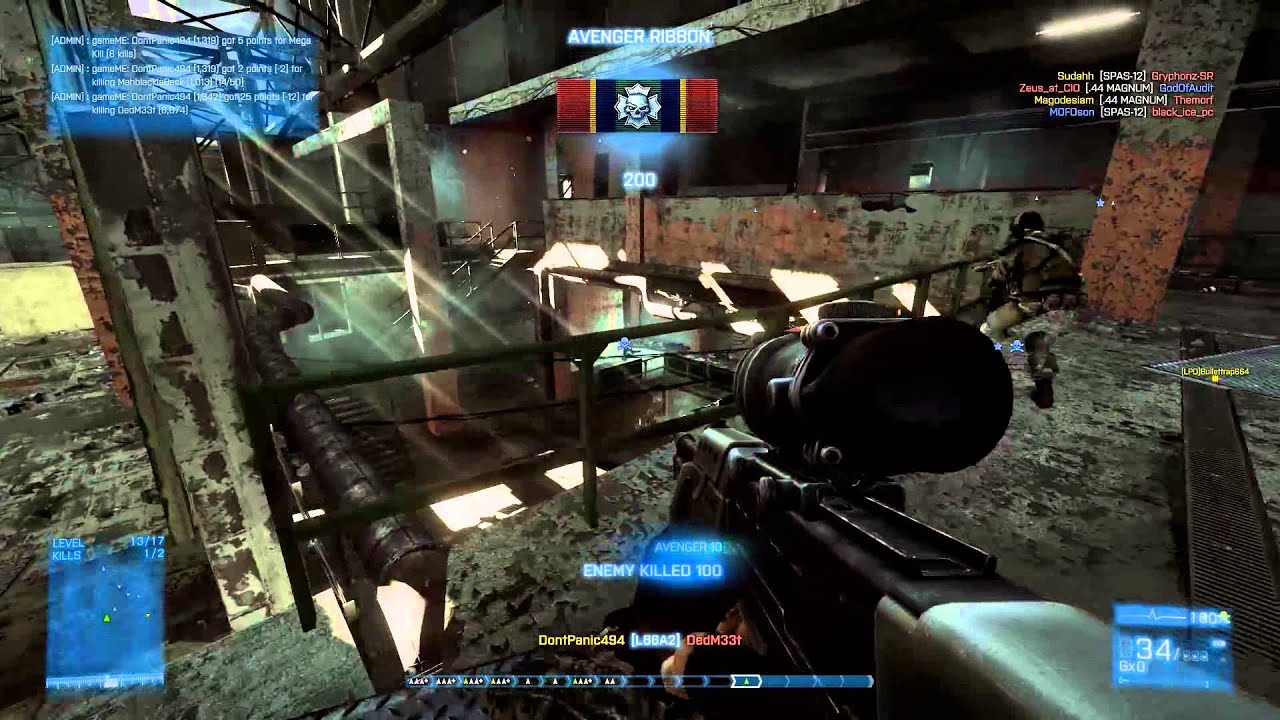Battlefield 3: Gun Master Tips and Commentary