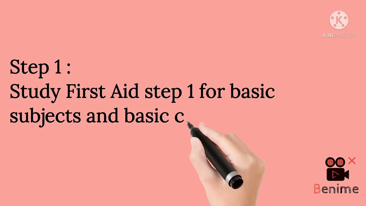 How to pass NLE Step 1 (3 steps)