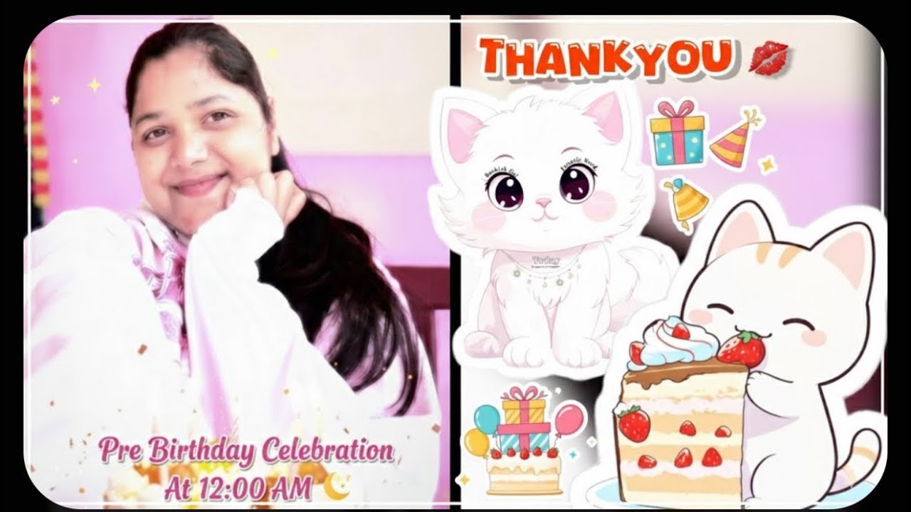 My Surprise Pre-Birthday Celebration at 12:00 AM! 🎂✨