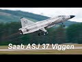 Saab AJS 37 Viggen | Dala Airport 50th Anniversary | 2jul 2022