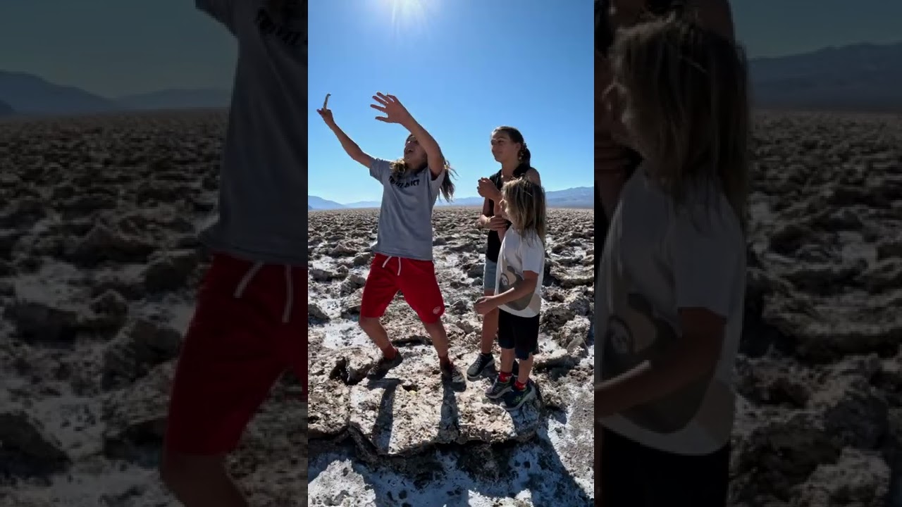 Playing golf @ the DEVIL'S GOLF COURSE...⛳️⁠