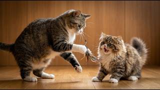 🐱💚 Relaxing Cat Video 4K: Playful Kittens on the Grass – Soft Meows & Calm Nature 🍃 screenshot 4
