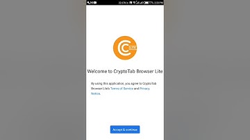 How to install and activate the mining on your smartphone with CryptoTab browser.